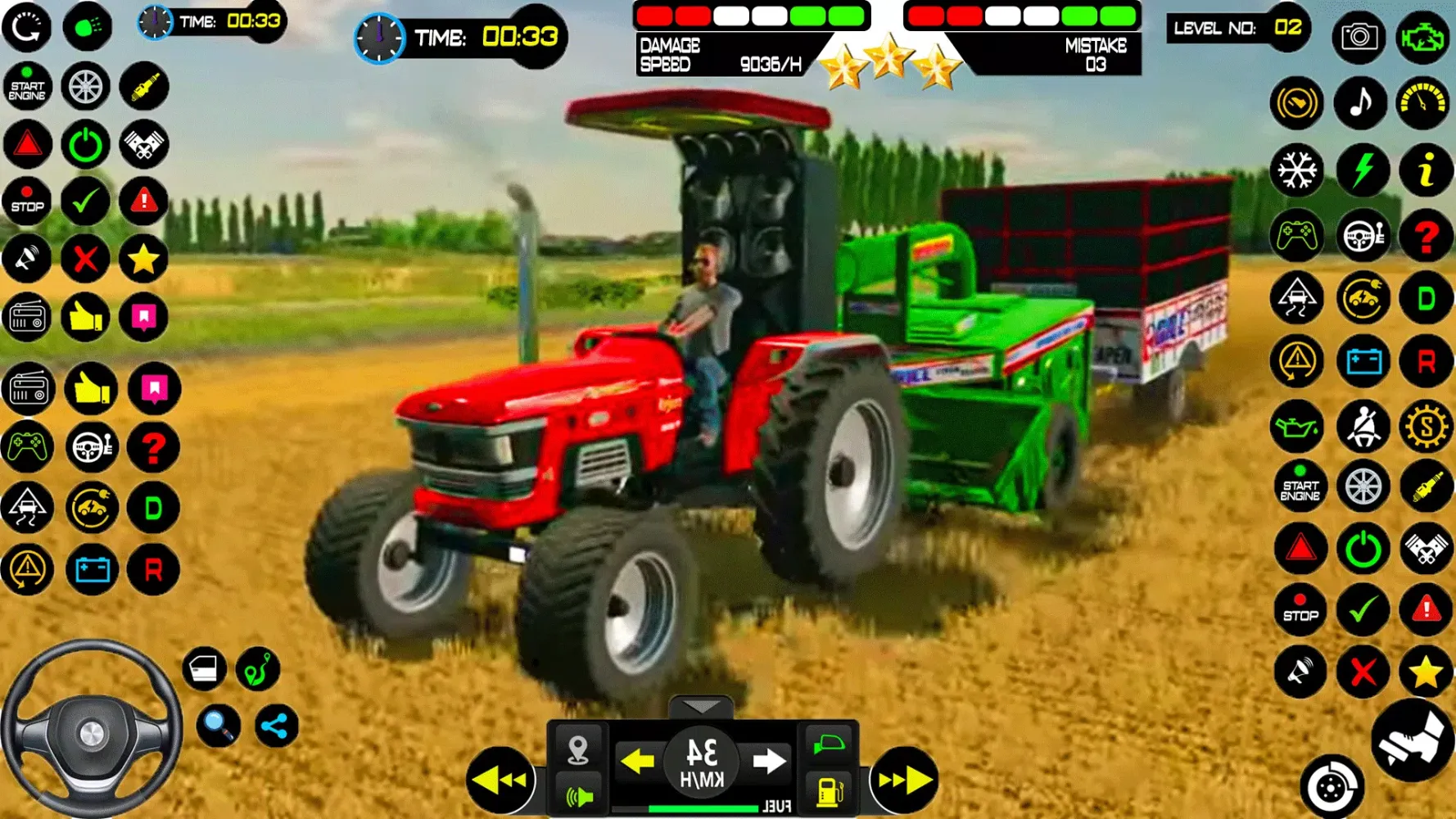 Indian Tractor Game 2023 Screenshots