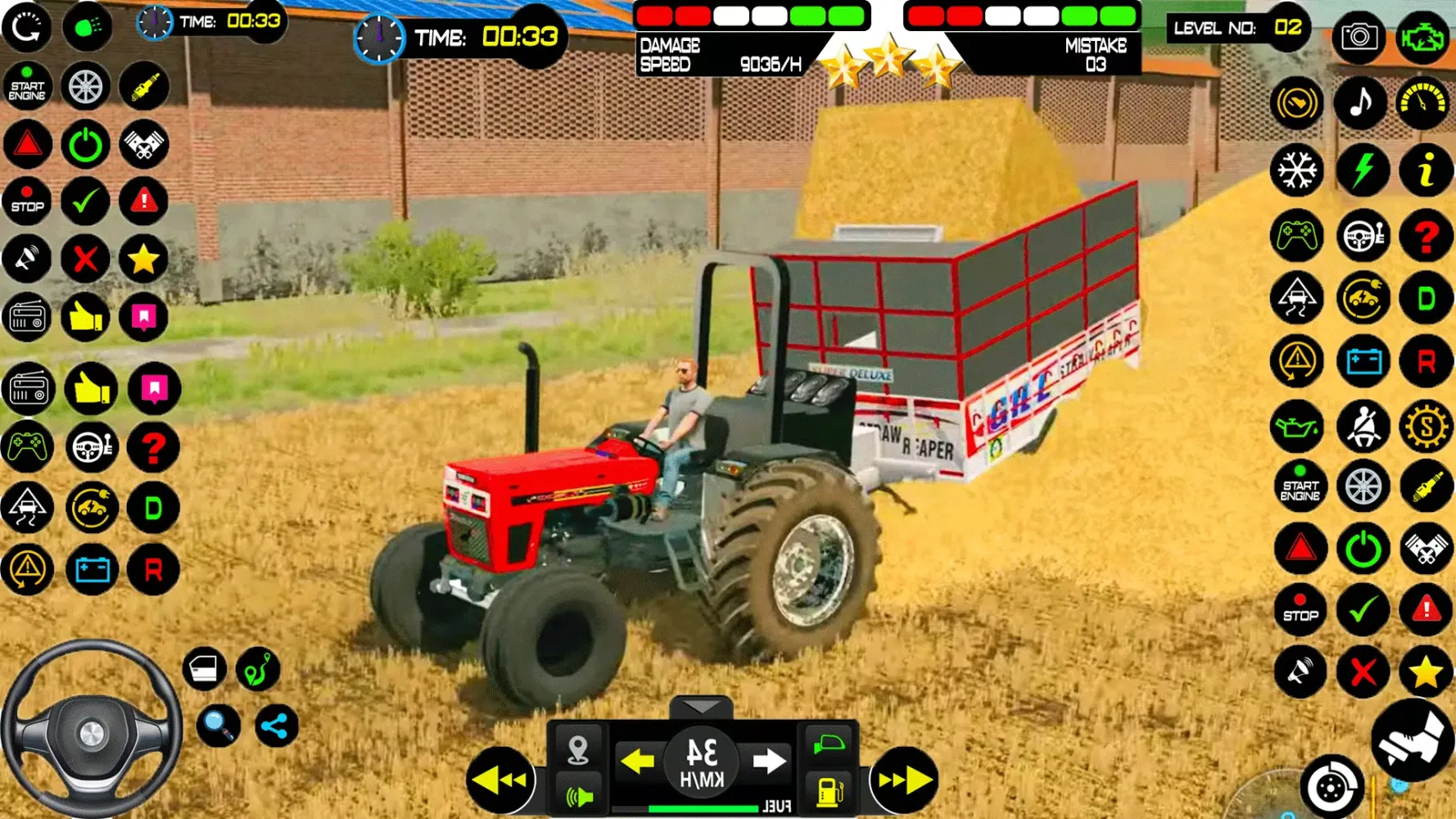 Indian Tractor Game 2023 Screenshots