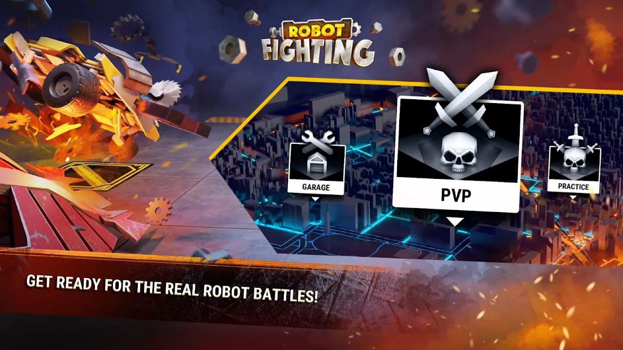 Robot Fighting 2 - Minibot Battle 3D 스크린샷