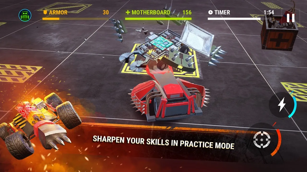Robot Fighting 2 - Minibot Battle 3D 스크린샷