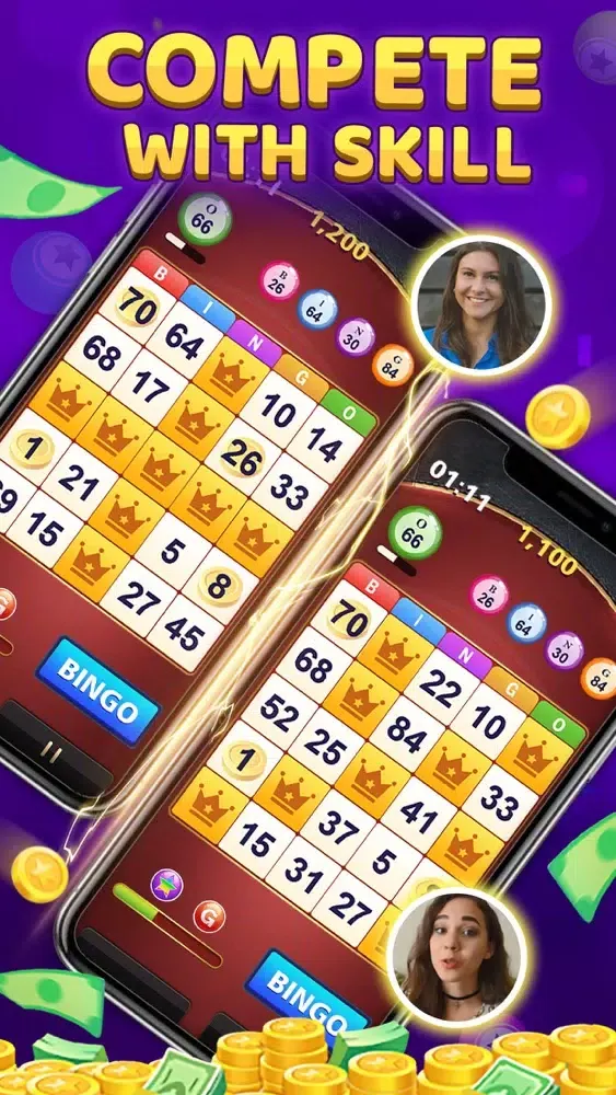 Zrzuty ekranu Bingo Arena-win real cash