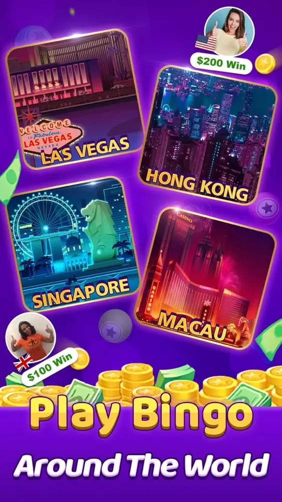 Zrzuty ekranu Bingo Arena-win real cash