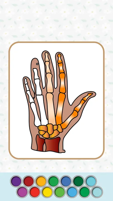 Anatomy Coloring Book. 스크린샷