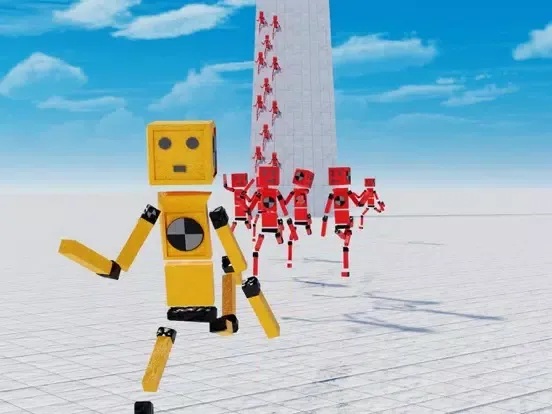 Capturas de tela do Ragdoll Playground Simulator iPad 