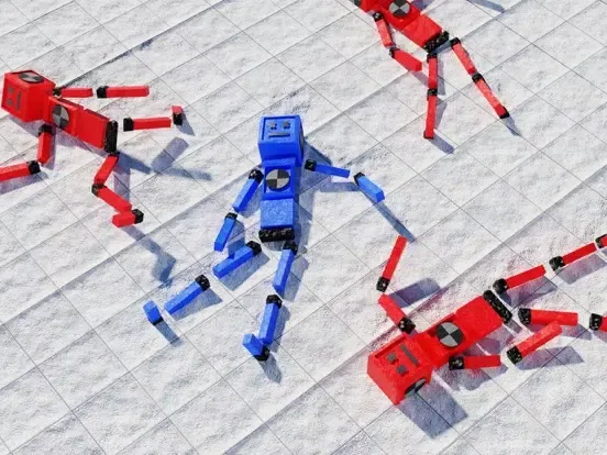 Capturas de tela do Ragdoll Playground Simulator iPad 