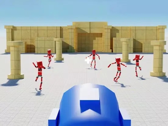 Capturas de tela do Ragdoll Playground Simulator iPad 