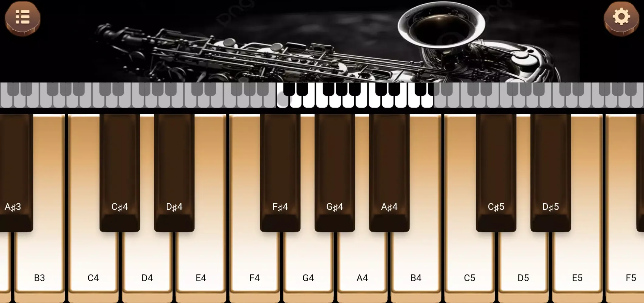 Capturas de pantalla de Saxophone Instrument