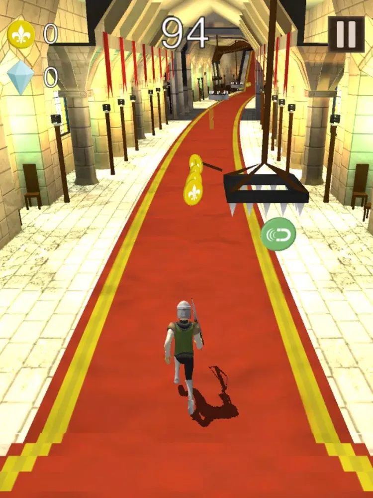 Run And Rescue From Temple Guard iPad  Screenshots