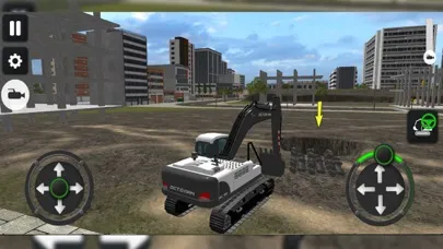 Capturas de tela do Realistic Excavator Dozer