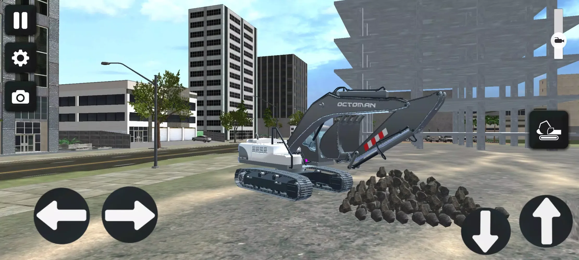 Ảnh chụp màn hình của Realistic Excavator Simulator