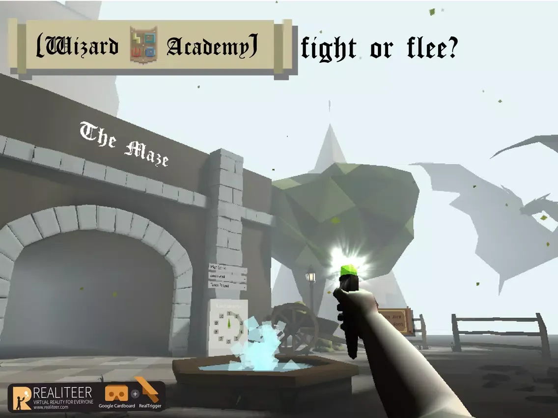 Wizard Academy VR Cardboard iPad 應用截圖