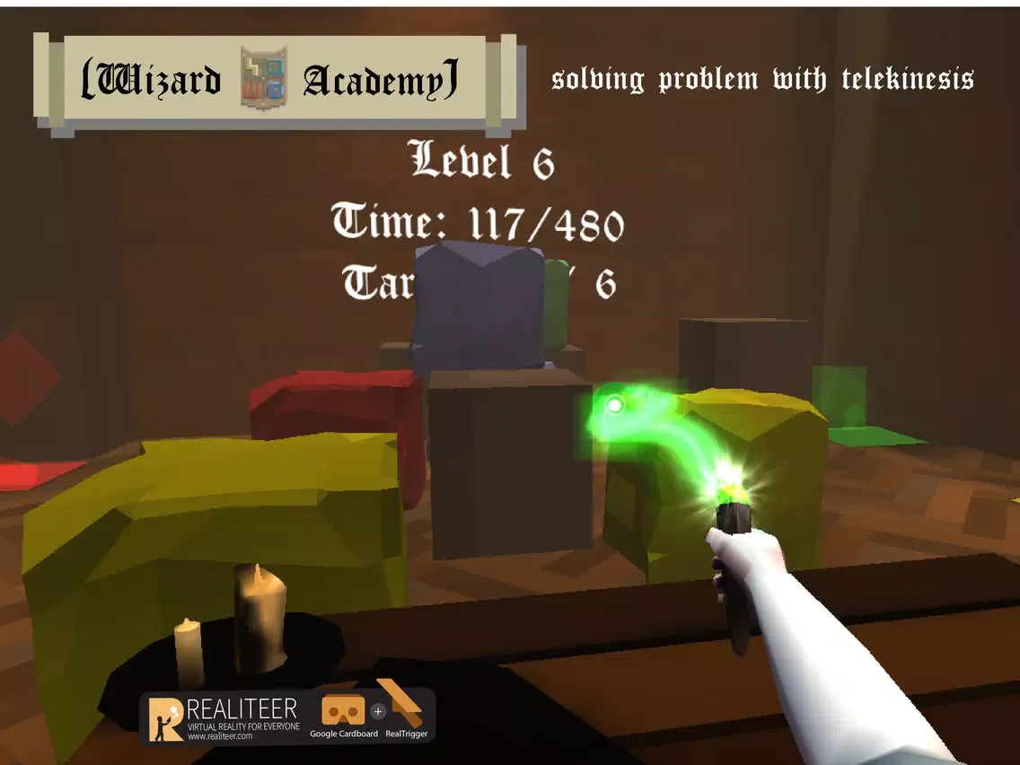 Wizard Academy VR Cardboard iPad 應用截圖
