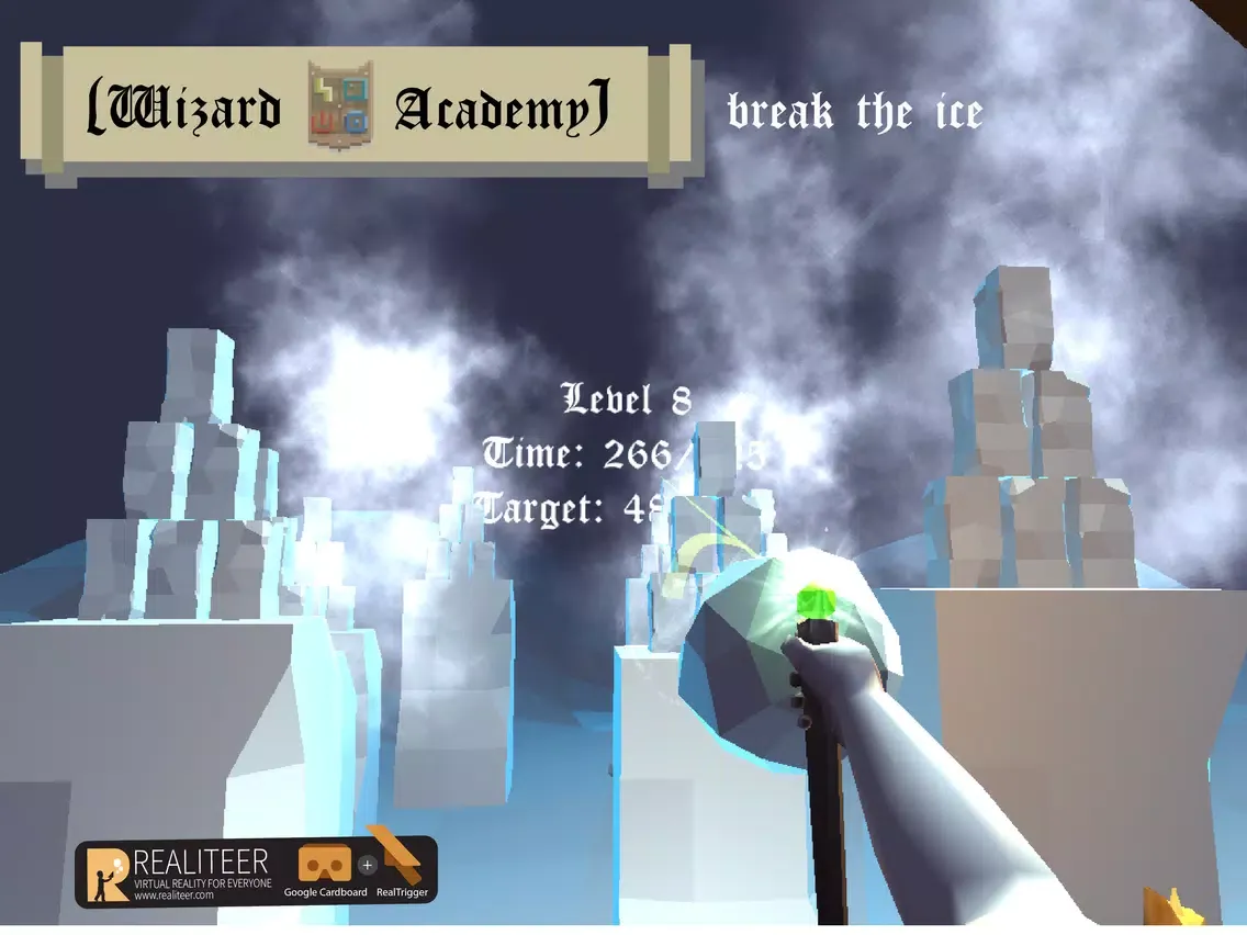 Wizard Academy VR Cardboard iPad 應用截圖