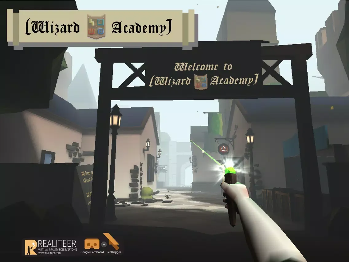 Wizard Academy VR Cardboard iPad 應用截圖