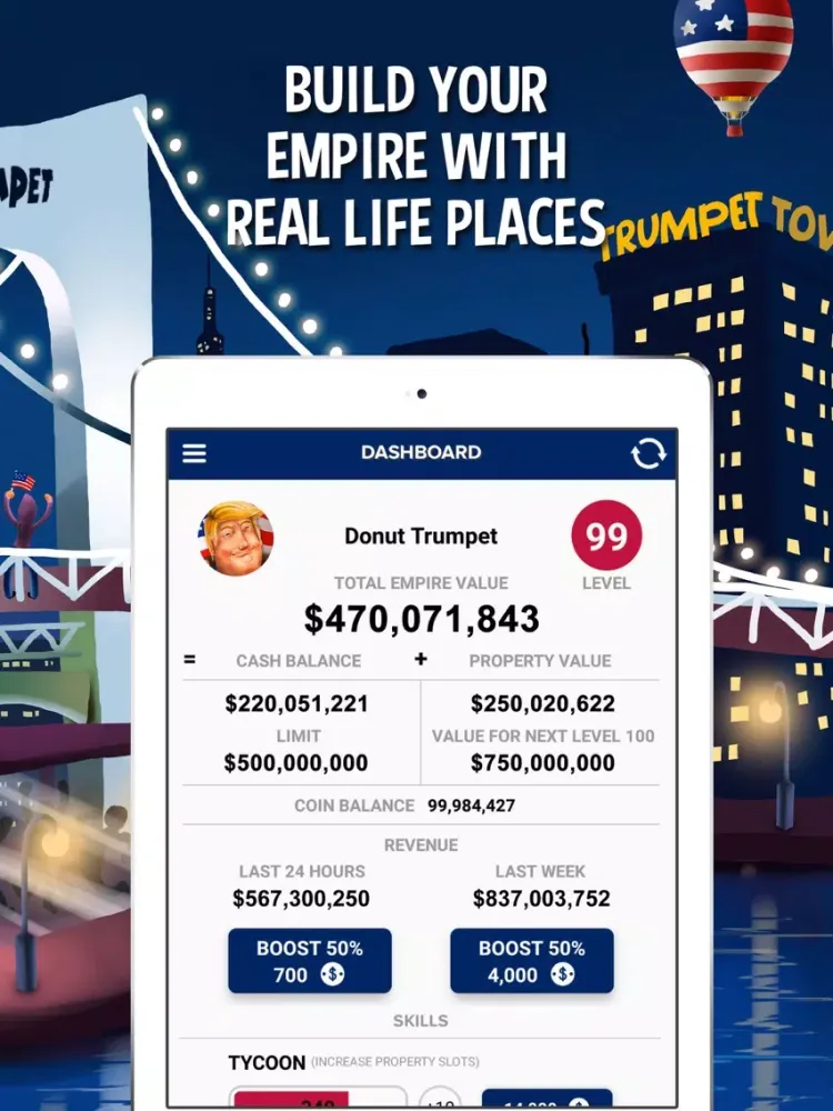 Donut Trumpet Tycoon iPad  স্ক্রিনশট
