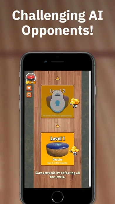 Tabletop Shuffleboard Screenshots