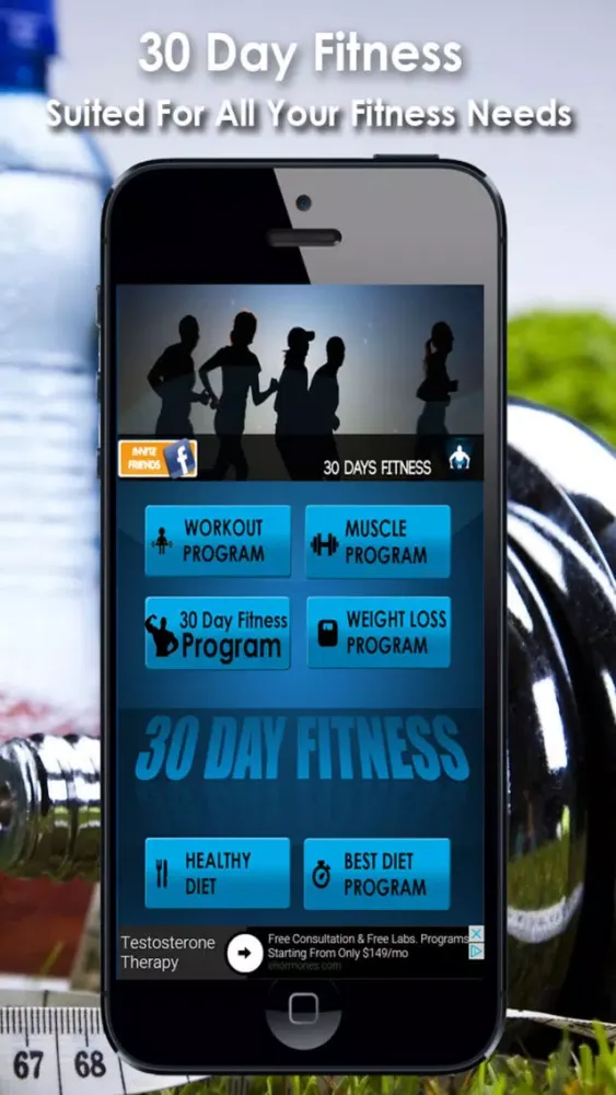 30 Day Fitness - Workout Plan & Workout Program应用截图
