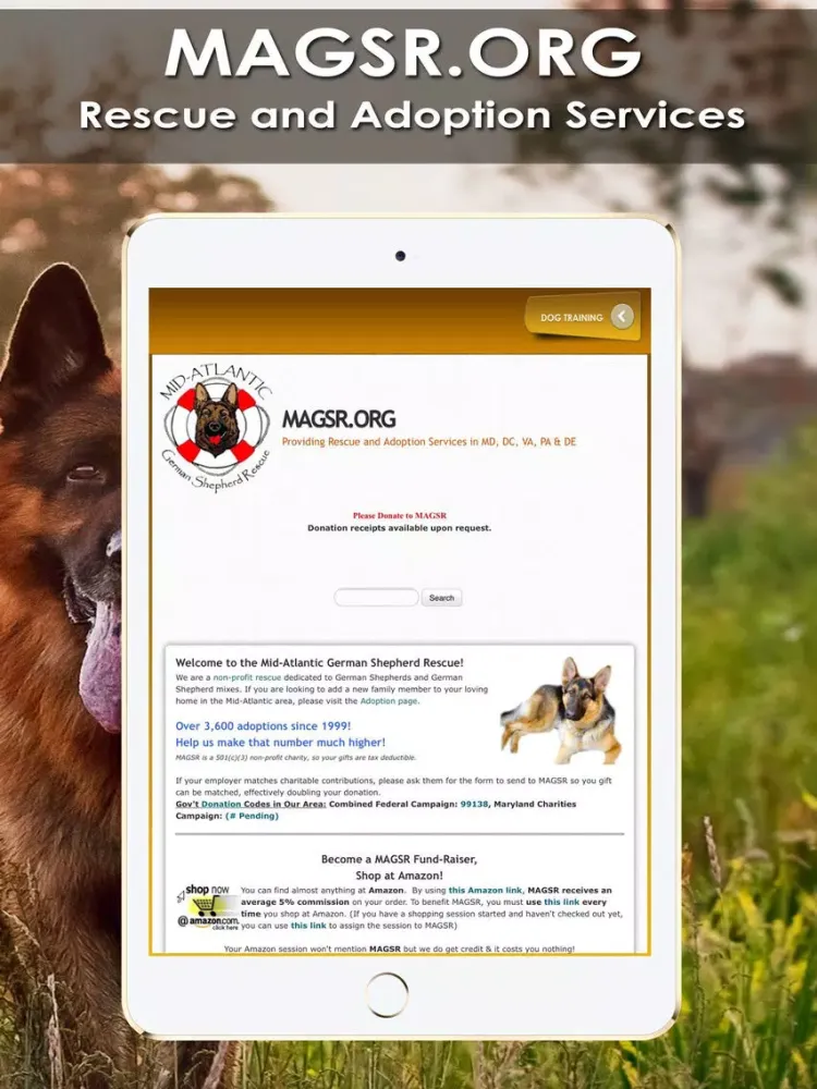 ภาพหน้าจอของ K9 German Shepherds Watch Dogs - Rescue Dogs Prem iPad 