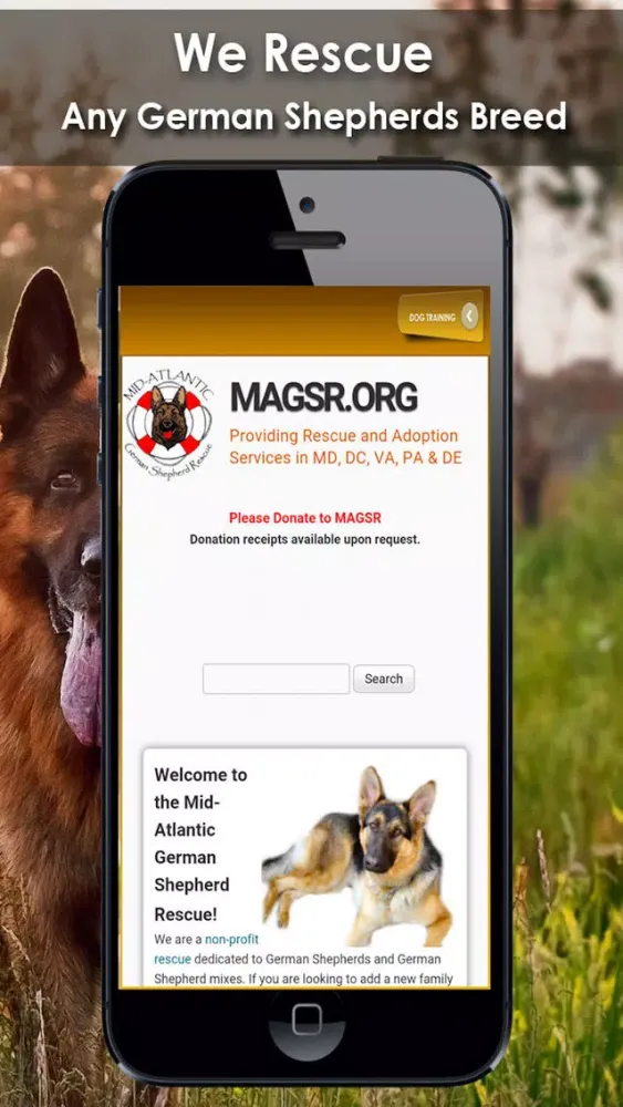 ภาพหน้าจอของ K9 German Shepherds Watch Dogs - Rescue Dogs Prem