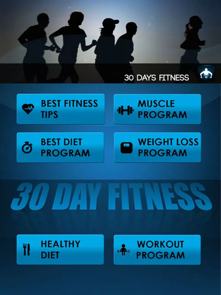 30 Day Fitness | Workout Plan & Workout Programs+ iPad  স্ক্রিনশট