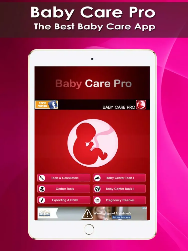 Tangkapan layar Help Pregnancy & Baby Tools For Expecting Moms+ iPad 