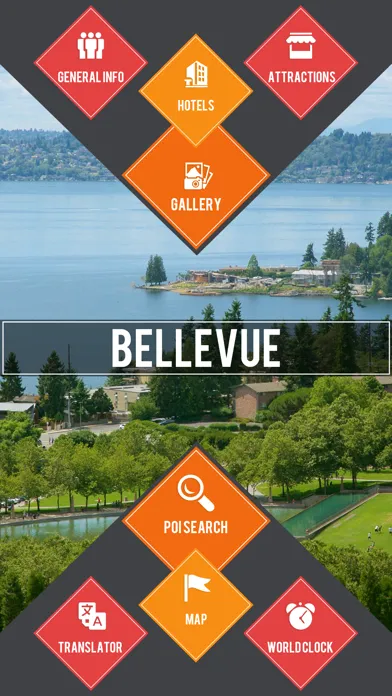 Bellevue Visitor Guide سکرین شاٹس