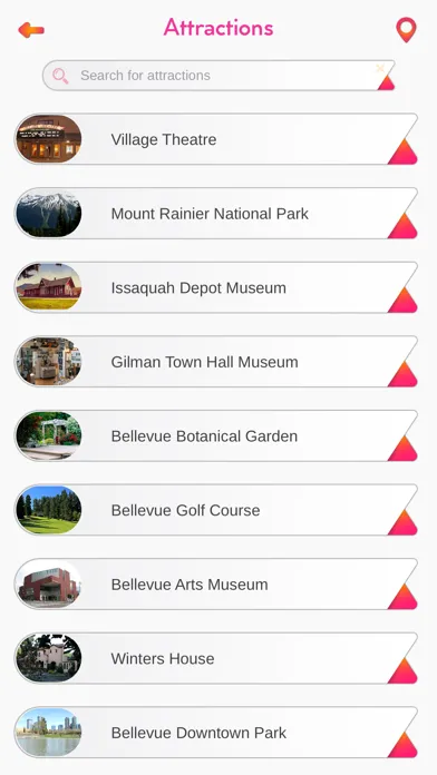 Bellevue Visitor Guide سکرین شاٹس