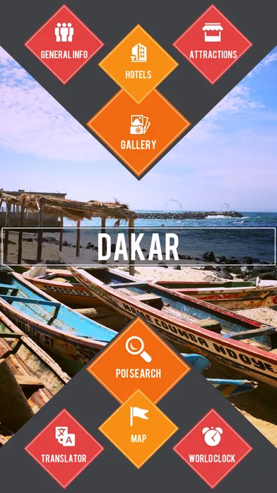 Dakar Travel Guide سکرین شاٹس