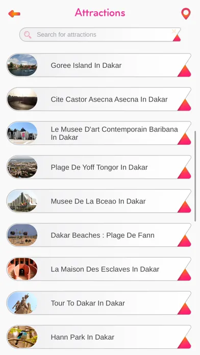 Dakar Travel Guide سکرین شاٹس