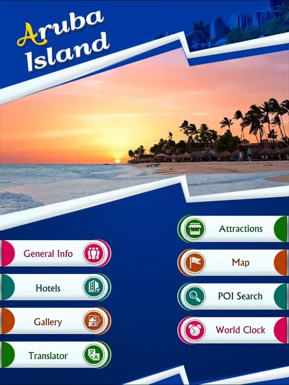 تصاویر Aruba Island Tourism Guide iPad 