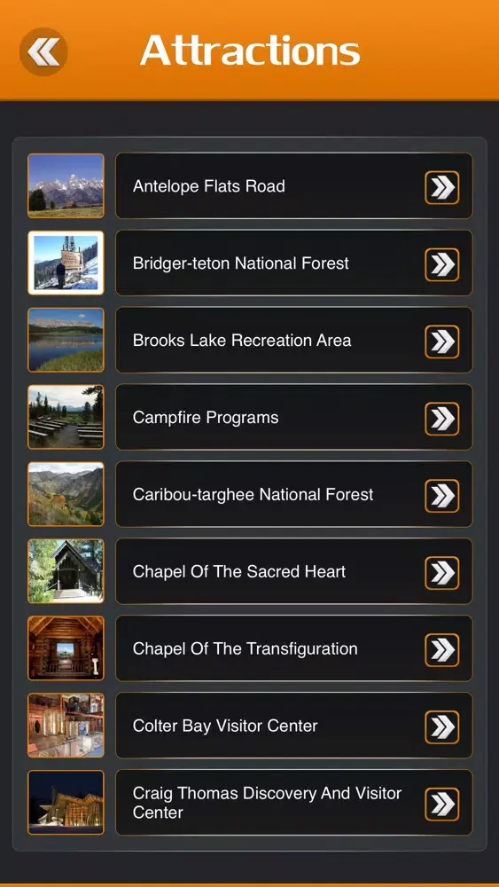 Grand Teton National Park Tourism Guide Ekran Görüntüleri