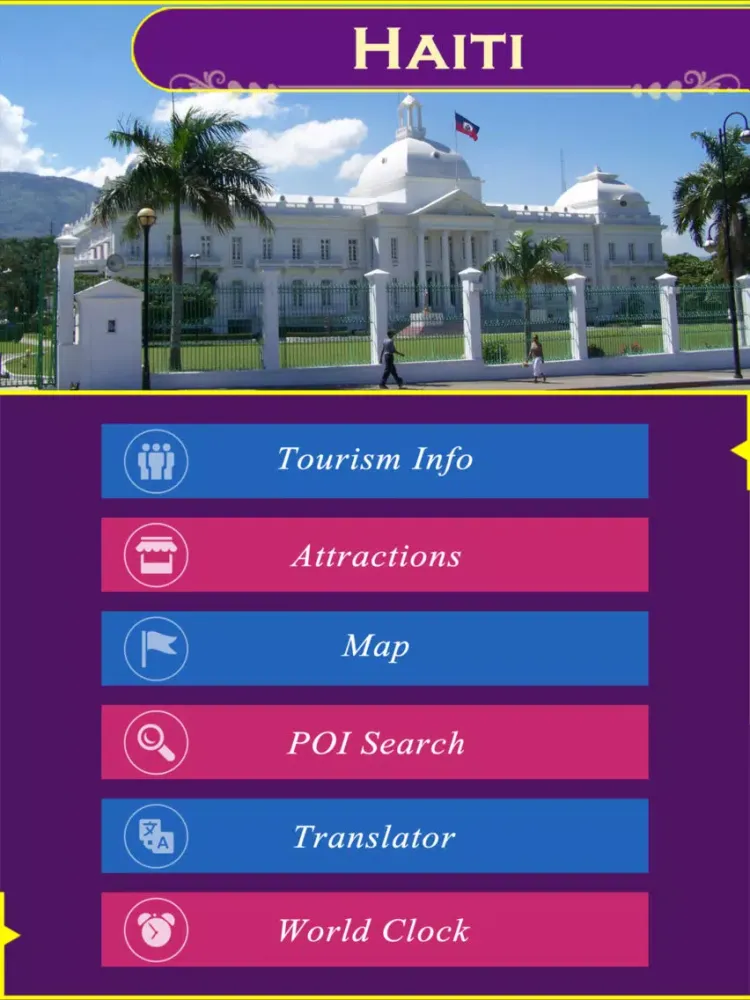 Capturas de tela do Haiti Tourist Guide iPad 
