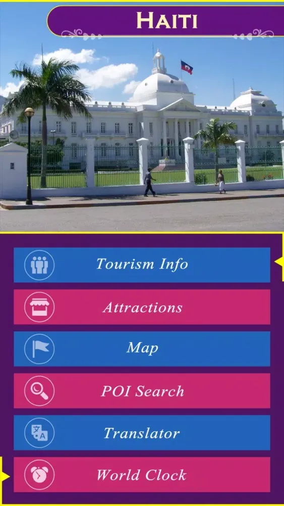 Capturas de tela do Haiti Tourist Guide