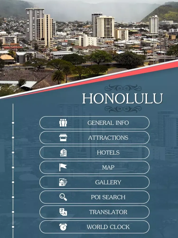 Honolulu Tourism Guide iPad  Screenshots