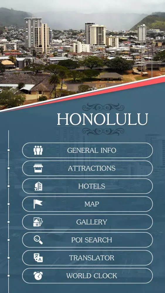 Honolulu Tourism Guide Screenshots