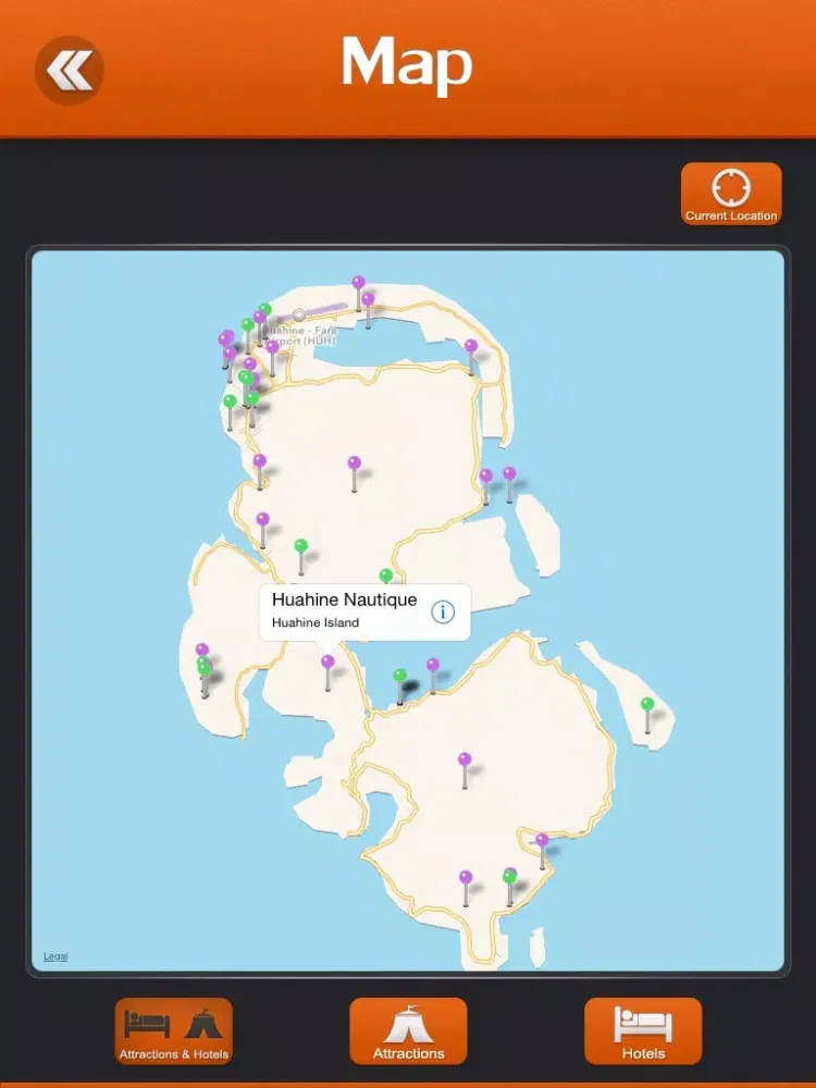 تصاویر Huahine Island Tourism Guide iPad 