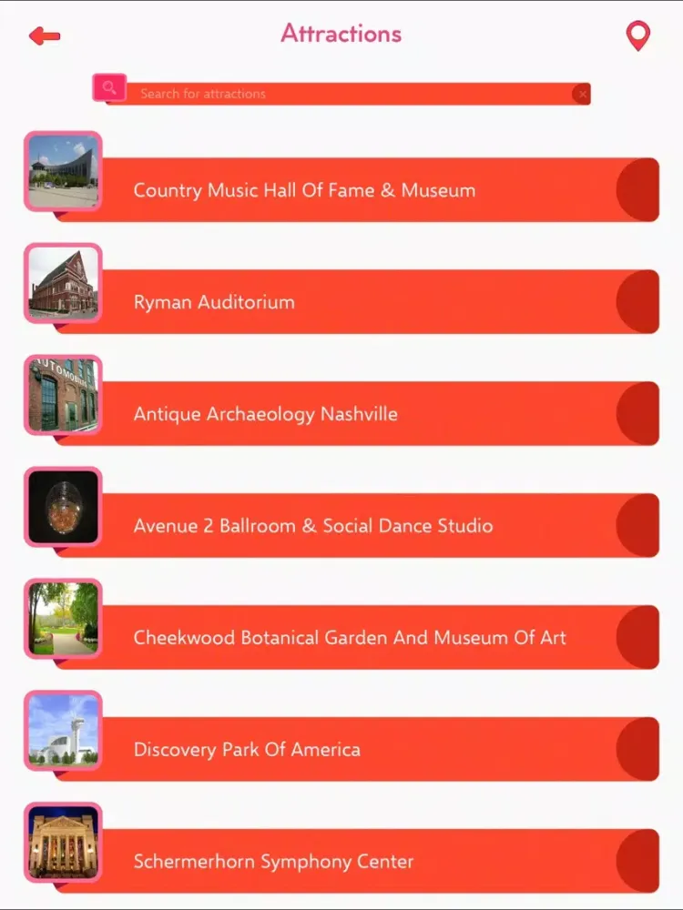 صور Nashville Travel Guide iPad 