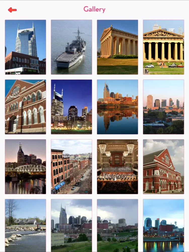 صور Nashville Travel Guide iPad 