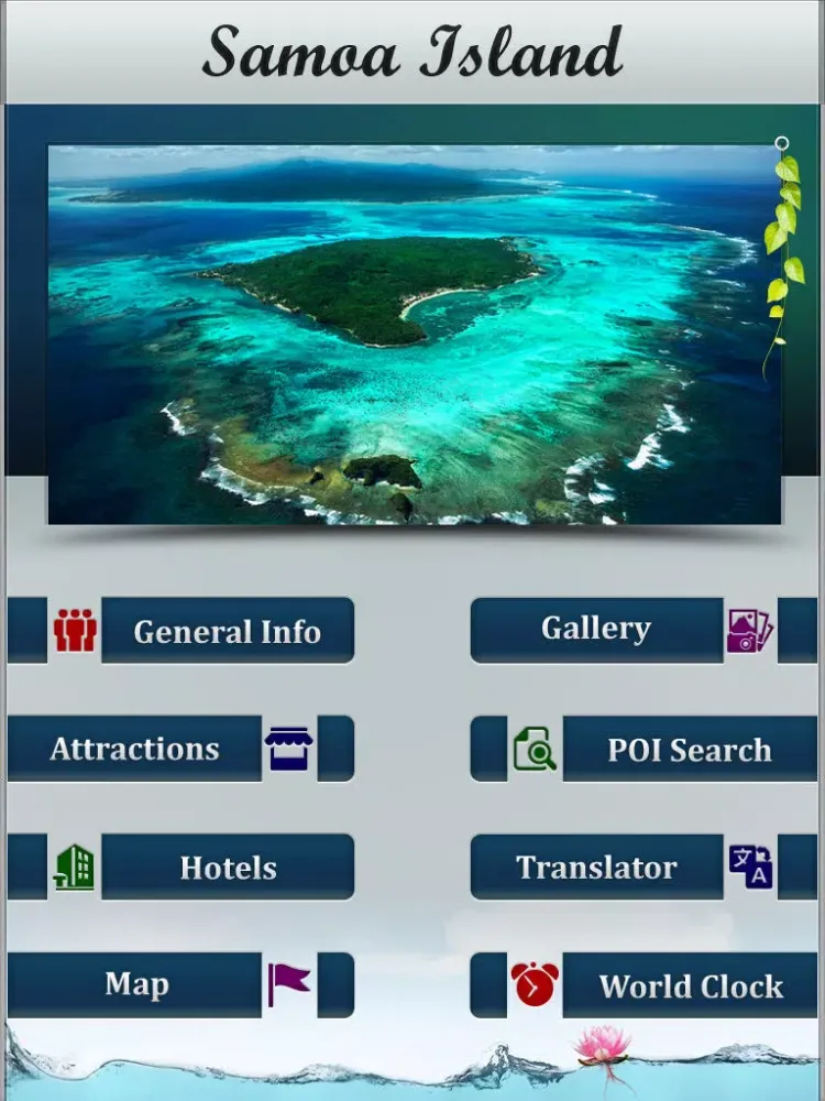 Samoa Island Tourist Guide iPad  স্ক্রিনশট
