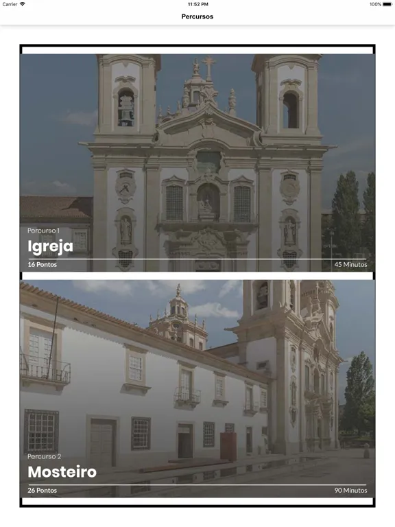 Screenshot di Mosteiro São Miguel de Refojos iPad 