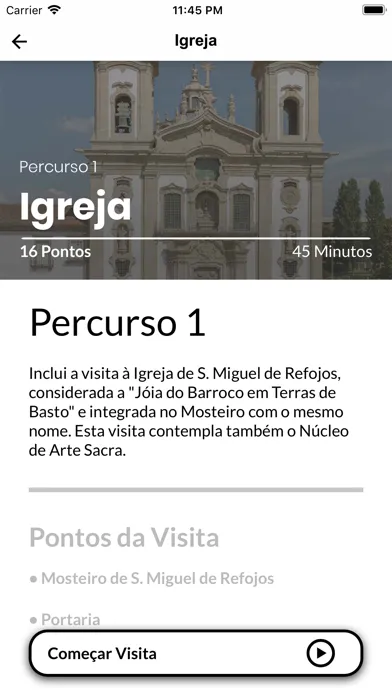 Screenshot di Mosteiro São Miguel de Refojos
