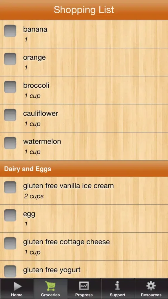 Tangkapan layar 3 Day Diet Gluten Free