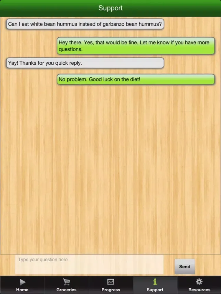 Captures d'écran de 3 Day Diet Vegan iPad 