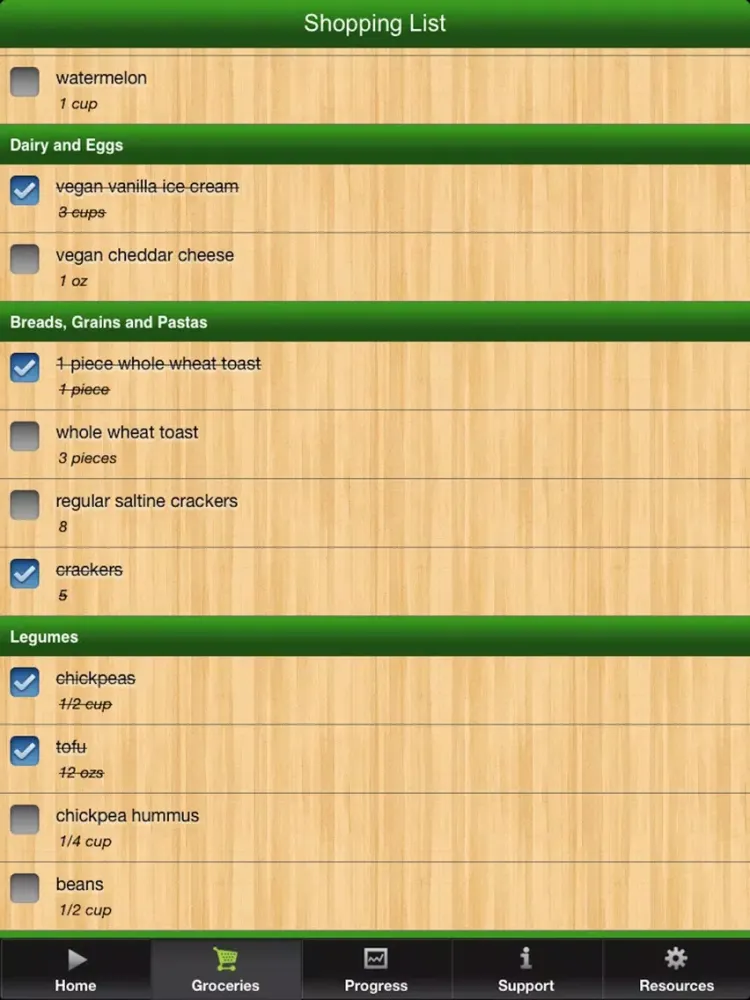 Captures d'écran de 3 Day Diet Vegan iPad 