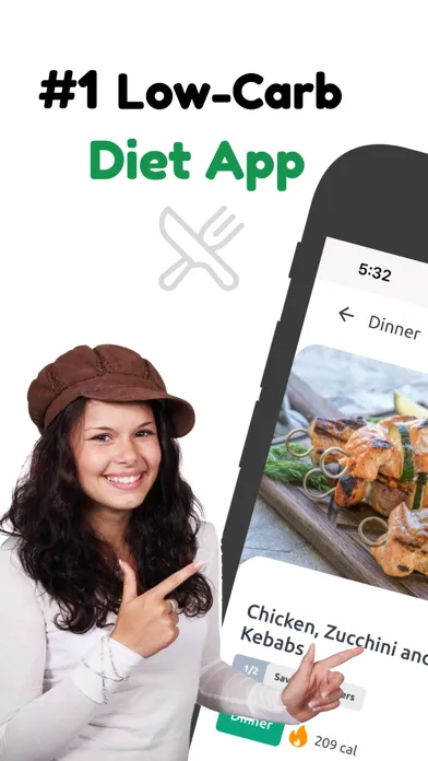 Zrzuty ekranu Low Carb Diet App