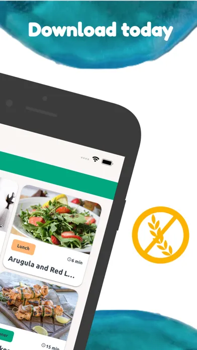 Screenshot di Gluten-Free Diet Meal Plan