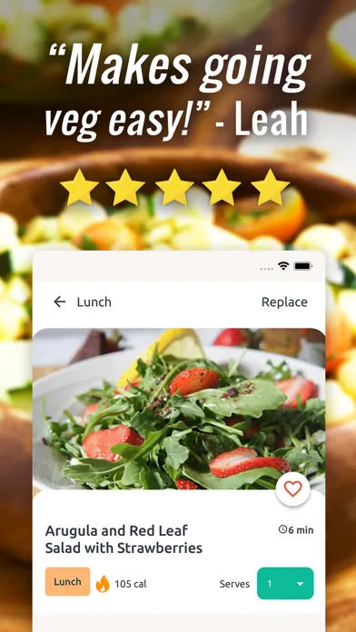 Vegan Meal Plan & Food Recipes Screenshots