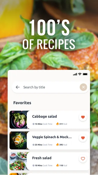 Vegan Meal Plan & Food Recipes Screenshots