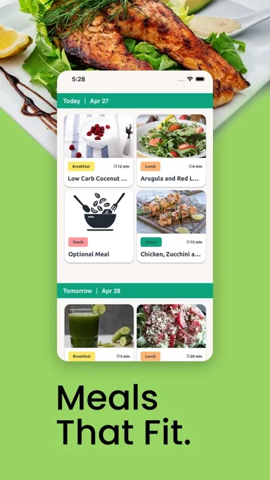 30 Day Whole Foods Meal Plan Screenshots