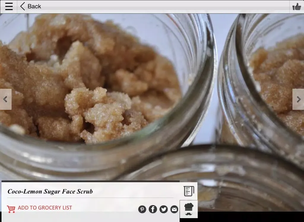 Capturas de pantalla de Natural Goddess DIY Homemade Green Beauty, Home, Cleaning, Body, Hair, Skin, Health & Pets Recipes iPad 